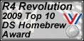 Remote Touch DS got placed 10th in the 'R4 Revolution 2009 Top 10 homebrew' competition!